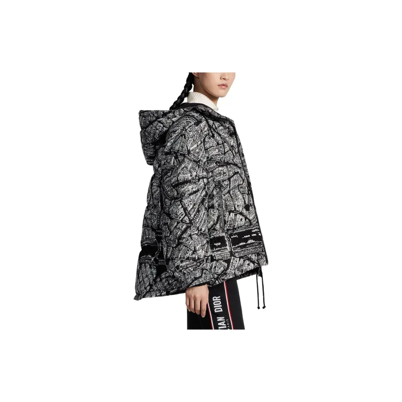 DIOR FW23 Puffer Jacket Women's Multicolor-5