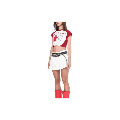 Metamorphosis Casual Short Skirts Women's White