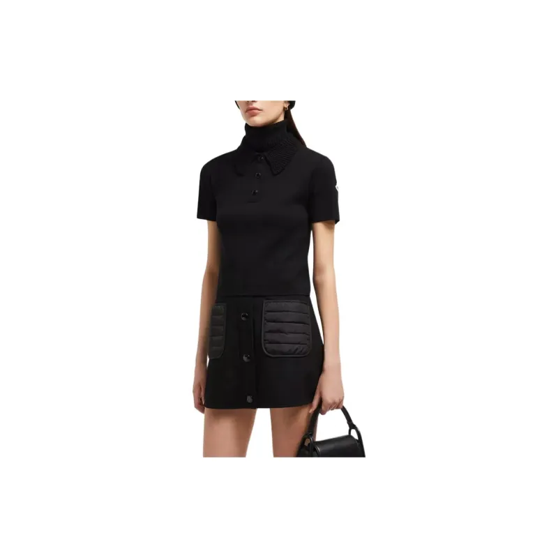 Moncler Logo appliqué Polo Sweater-1