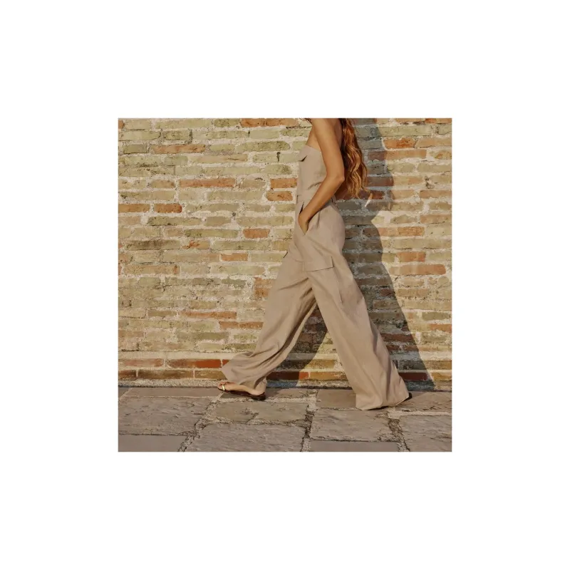 ZARA Jumpsuits Women's Brown-3