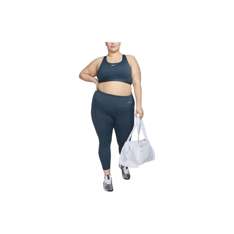 Nike Universa Women's Medium-Support High-Waisted 7/8 Leggings With Pockets Plus Size-2