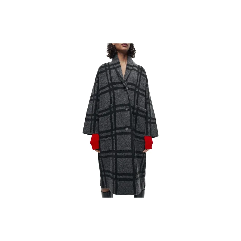 ZARA Coats Women's Gray-3