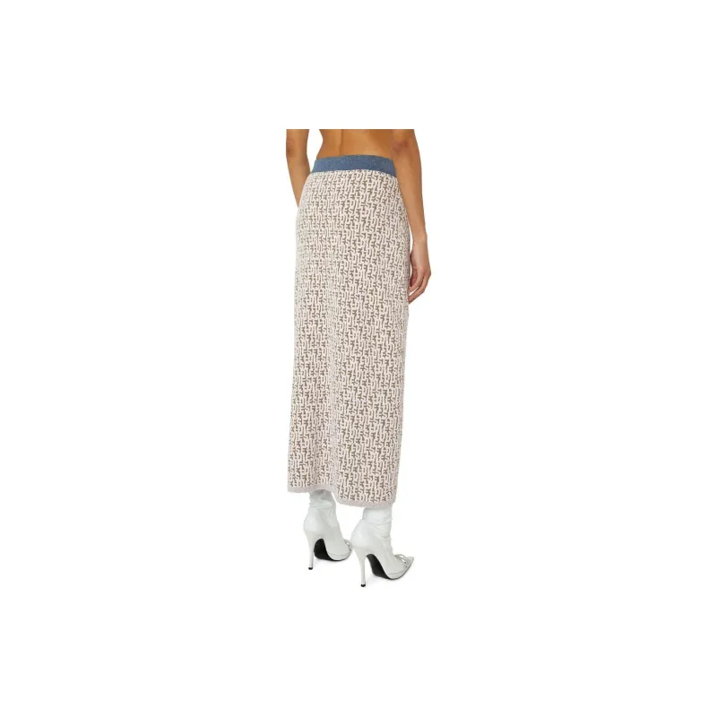 DIESEL Casual Long Skirts Women's Green-2