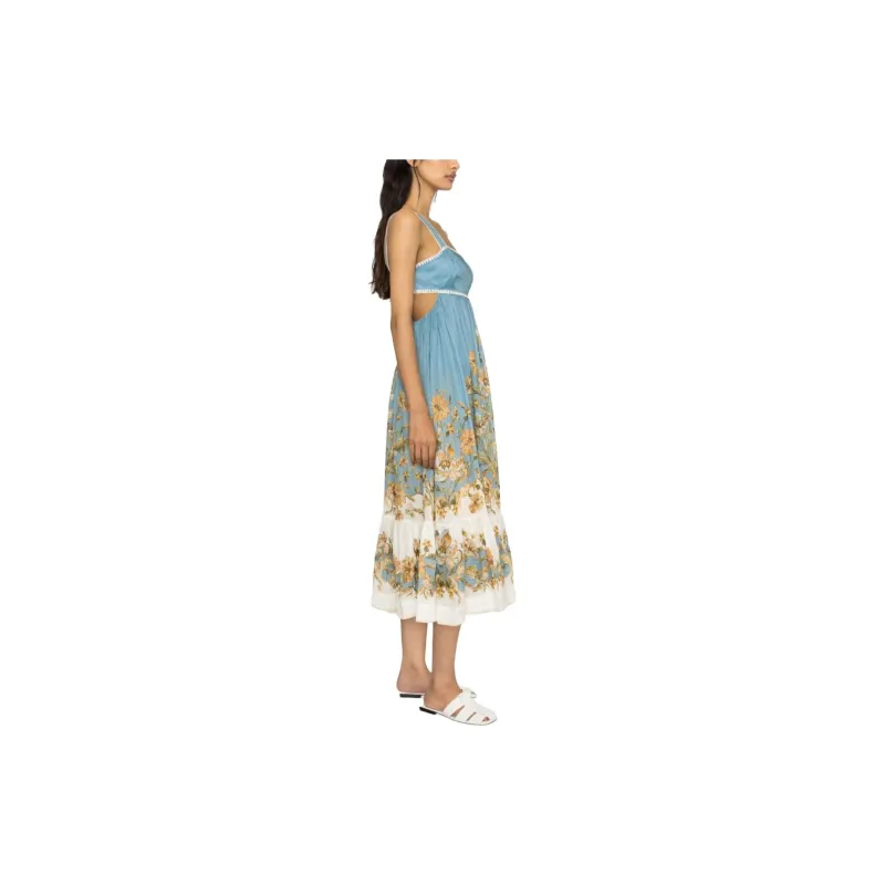Zimmermann Sleeveless Dresses Women's Blue-3