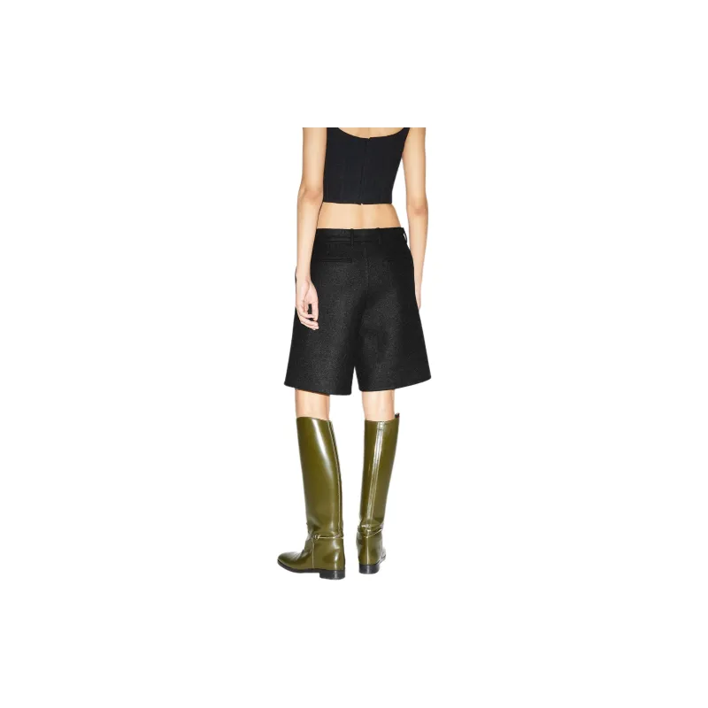 GUCCI FW24 Casual Shorts Women's Dark Gray-2