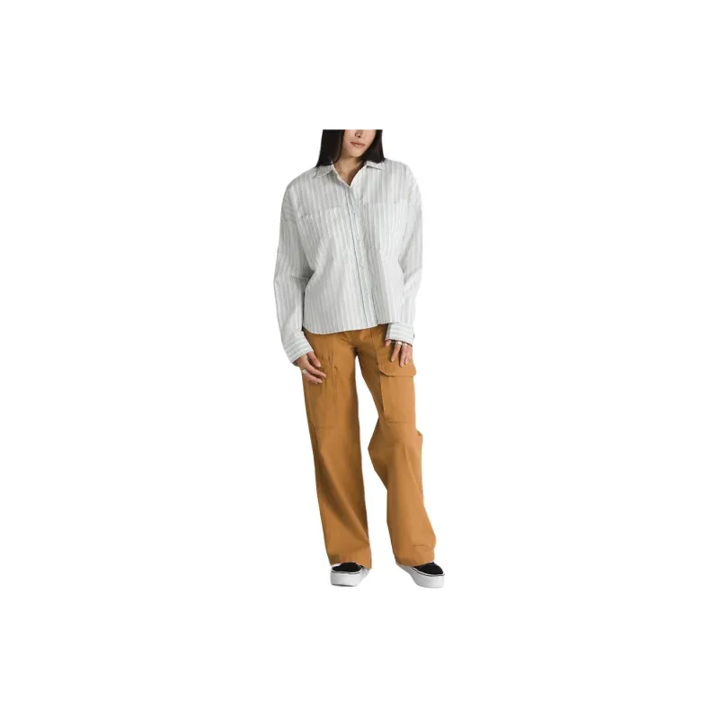 Vans Antica Shirts Women's Gray-1