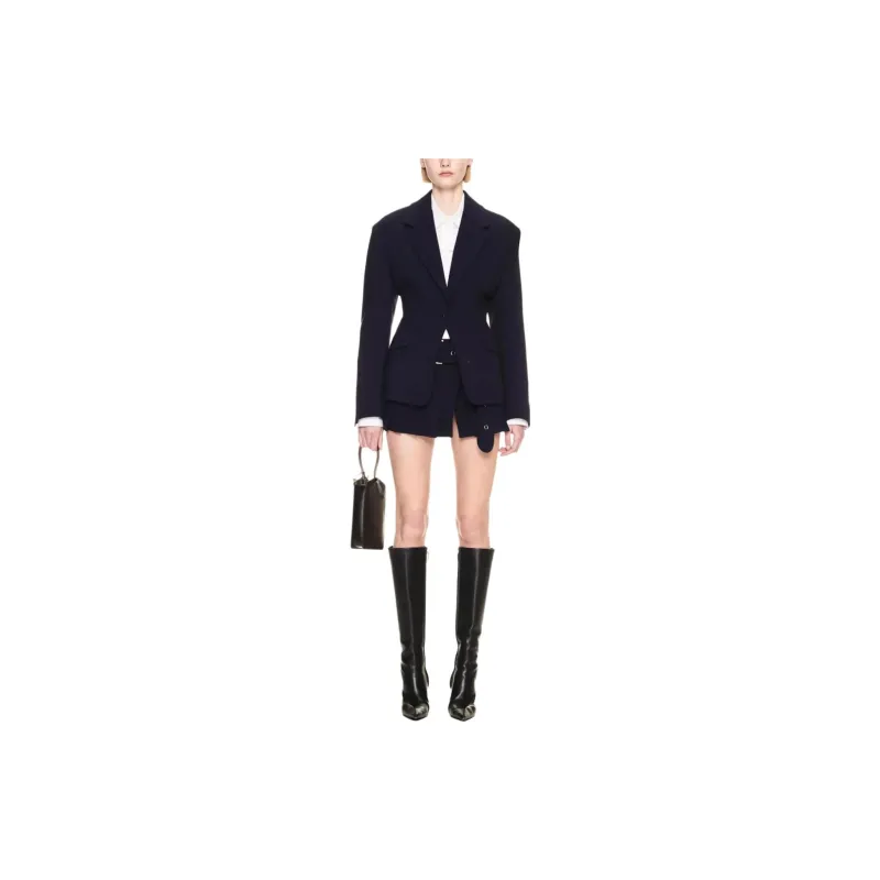 OFF-WHITE Single-breasted Structured Blazer-1
