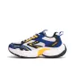 White Royal Blue Yellow