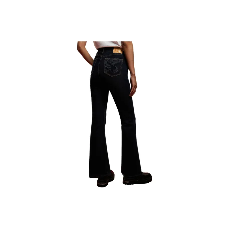 CALVIN KLEIN Year Of The Dragon Limited Series Jeans Women's Denim Dark Blue-3