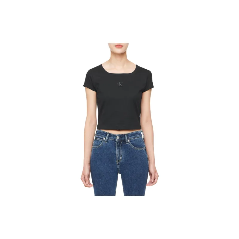 CALVIN KLEIN T Shirt Women's Black-4