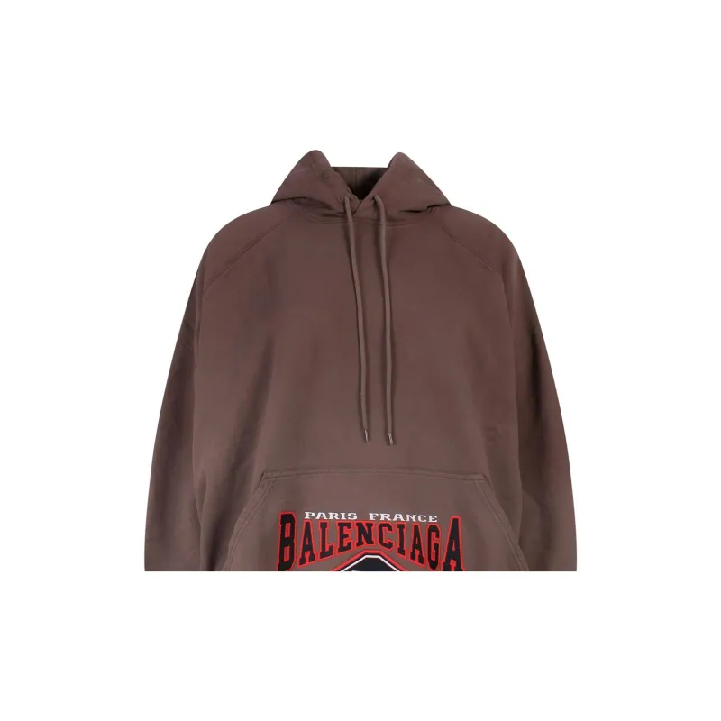 Balenciaga SS22 Sweatshirt Women's Brown-4