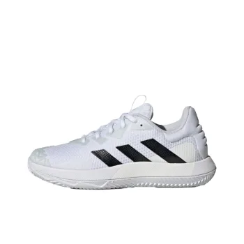 Adidas Solematch Bounce Anti Slip Wear Resistant Low Top Tennis Shoes Men's White