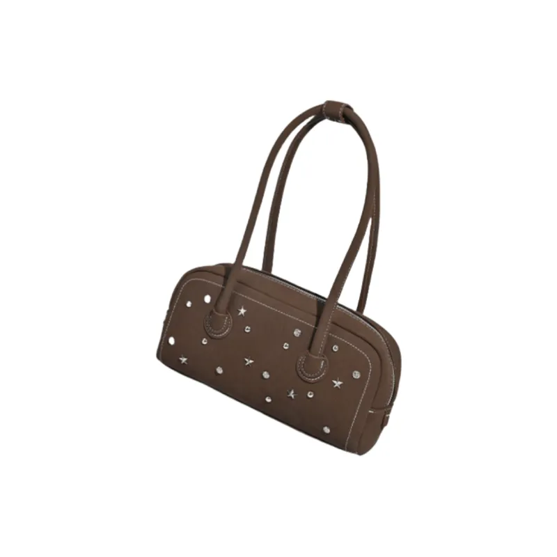 NOMK Suede Underarm Shoulder Bag Women's Multicolor-3