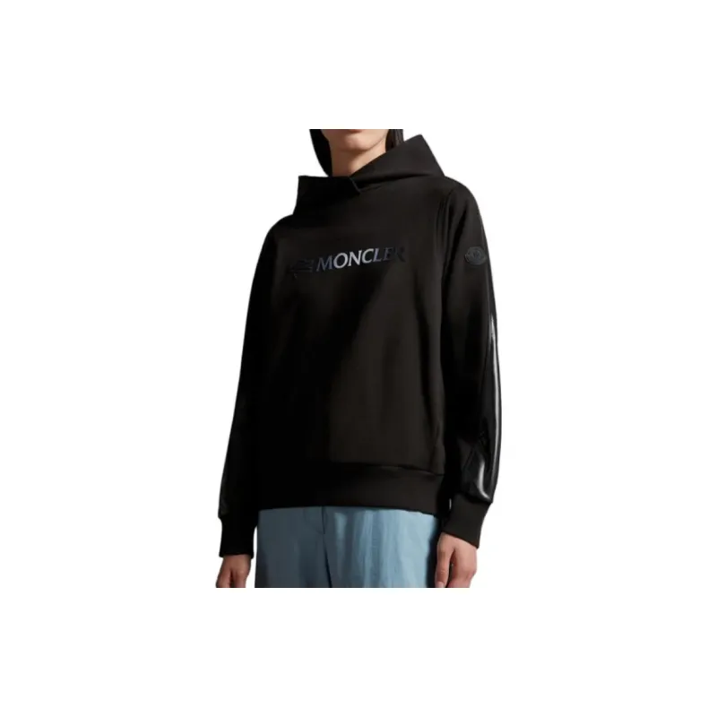 Moncler Sweatshirt Women's Black-1