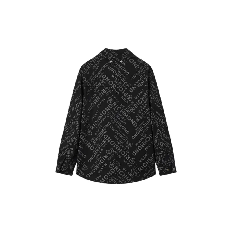 JOHN RICHMOND FW24 Shirt Men's Black-1