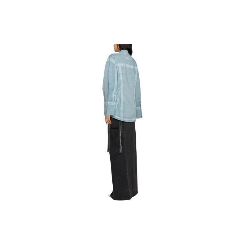 Blumarine Eyelet embellished Denim Jacket-2