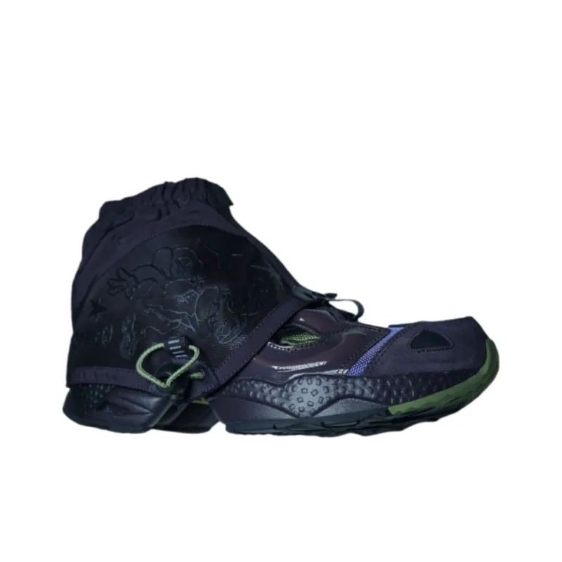 Happy99 x Reebok Instapump Fury 95 Slip Resistant High Top Casual Shoes Men's Purple-1
