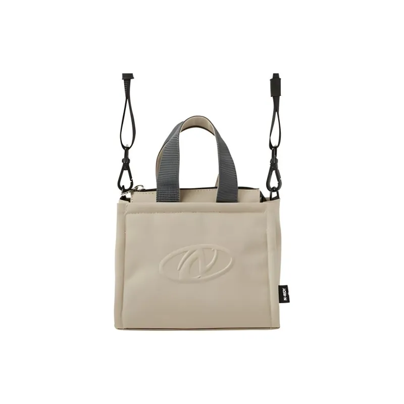 NERDY Polyester Handbag Shoulder Bag Crossbody Bag Mini Unisex Beige-0