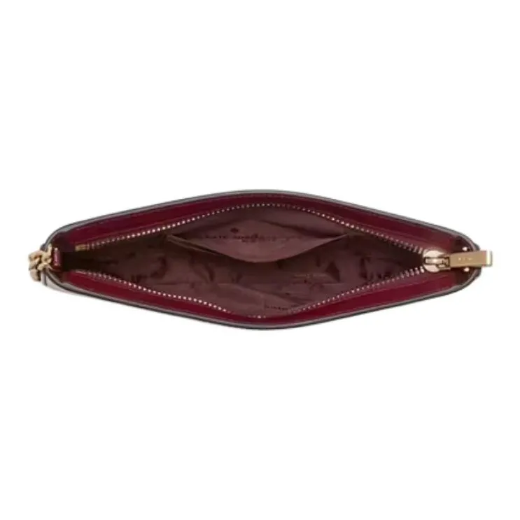 Kate Spade Saffiano Leather One Shoulder Handbag Women's Blackberry-3