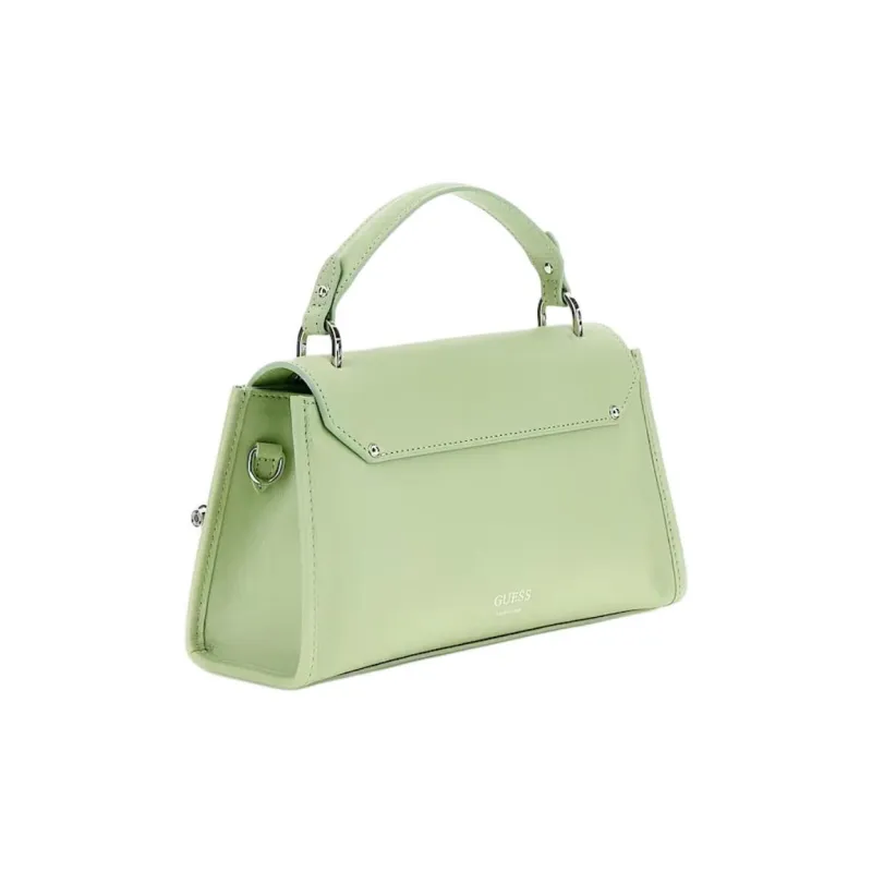 GUESS Genuine Leather Shoulder Bag Crossbody Bag Handbag Women's Green-1