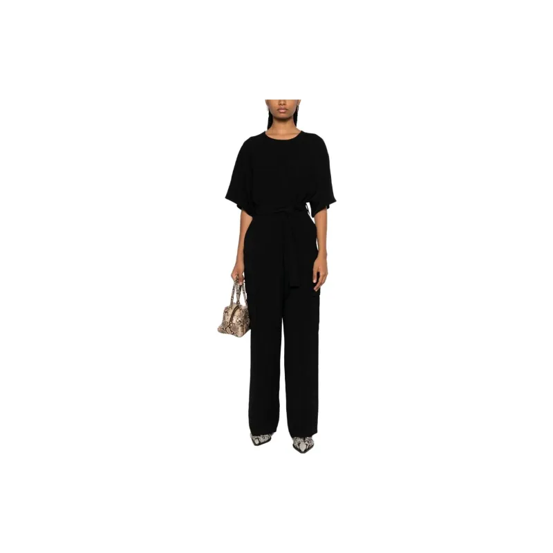 PAROSH Jumpsuits Women's Black-1