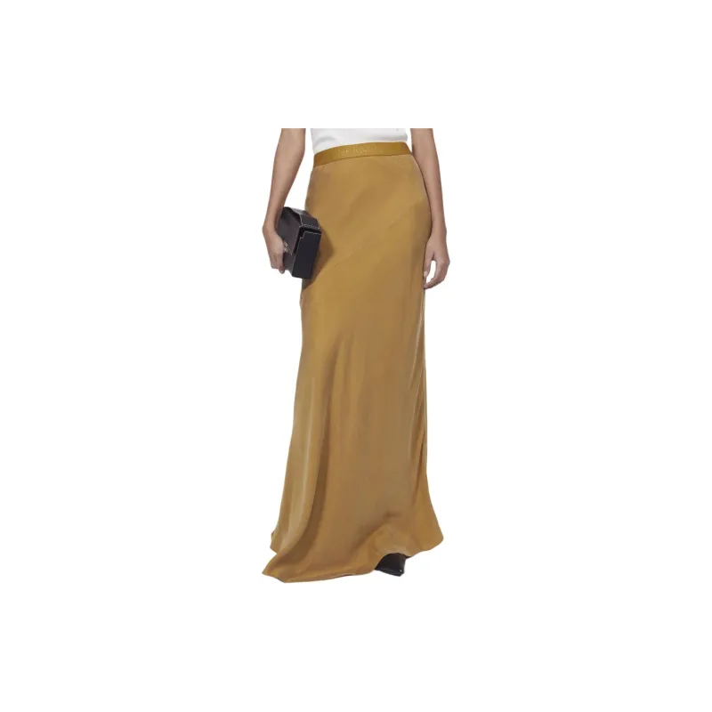 RODEBJER Casual Long Skirts Women's Yellow-3