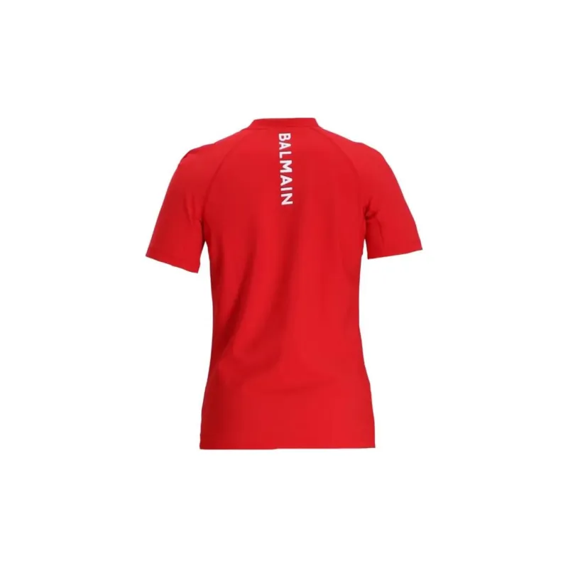 BALMAIN T-Shirts Men Red-1