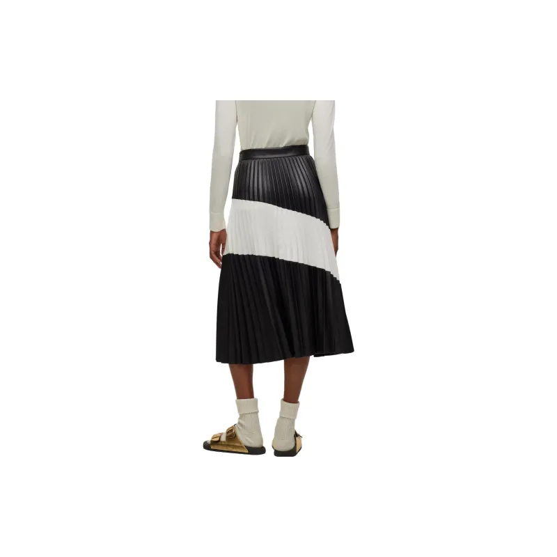 HUGO BOSS Casual Short Skirts Women's Black-3