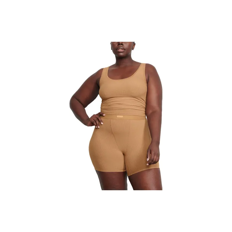 Skims Tank Tops Women's Camel-1