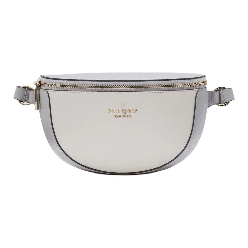 Kate Spade Litchi Grain Leather Fanny Pack Regular Women's Gray-0