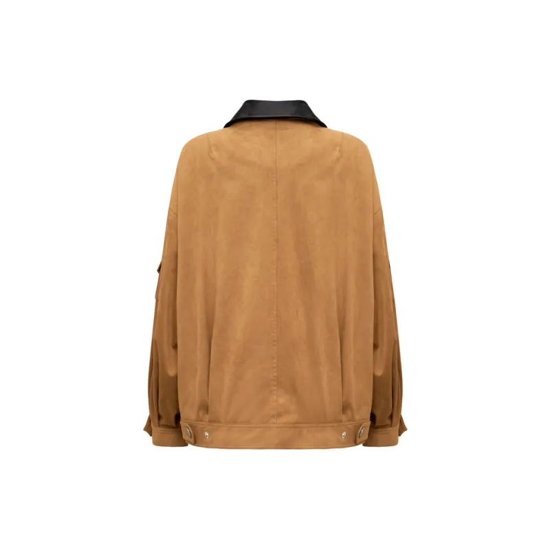 Lost In Echo Cropped Coats Women's-1