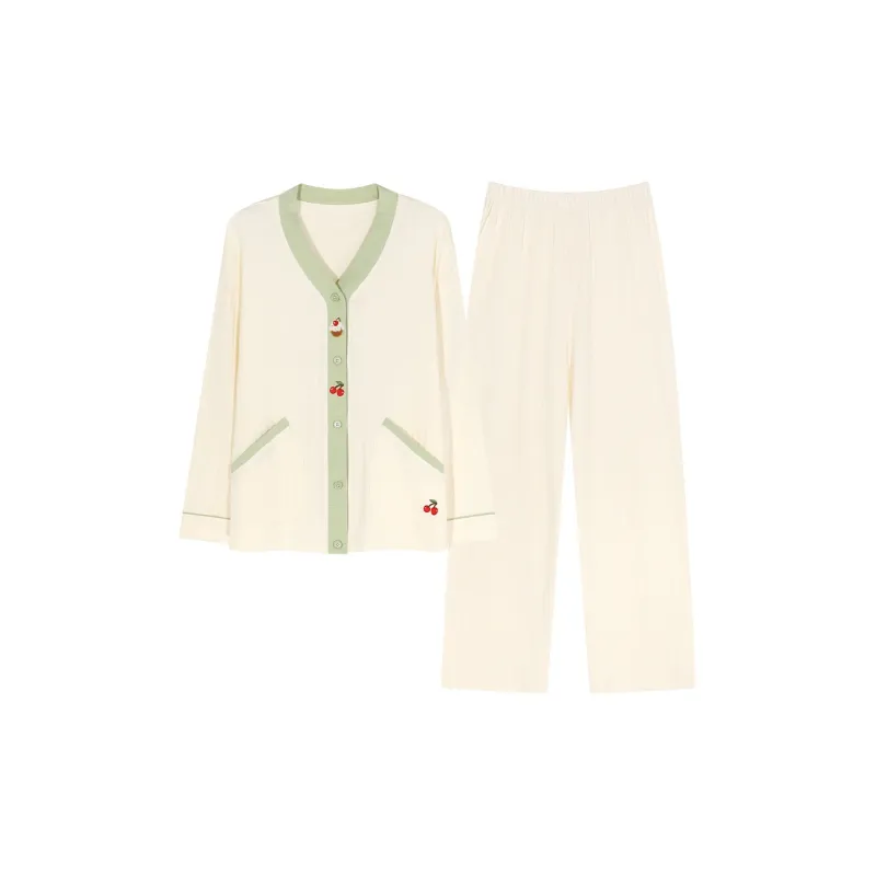 PBENO PD Pajama Set Women's Whisper White-0