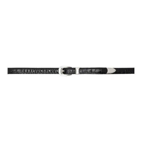 OUR LEGACY Bullhide Leather Belts Women's Black Width: 2cm