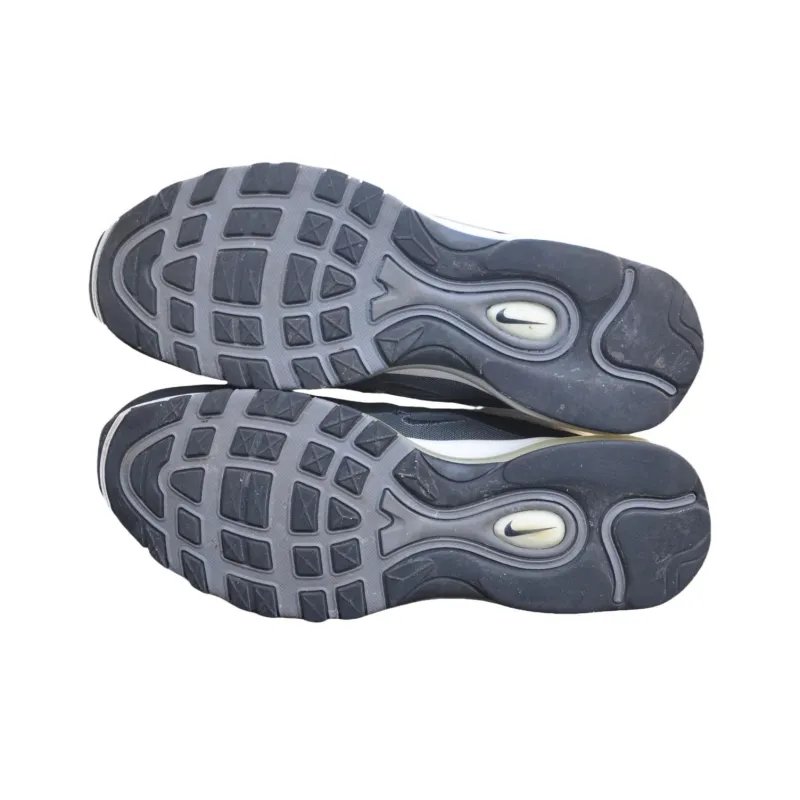 Nike Air Max 97 Anti-Slip Wear-Resistant Low-Top Running Shoes Unisex White-3
