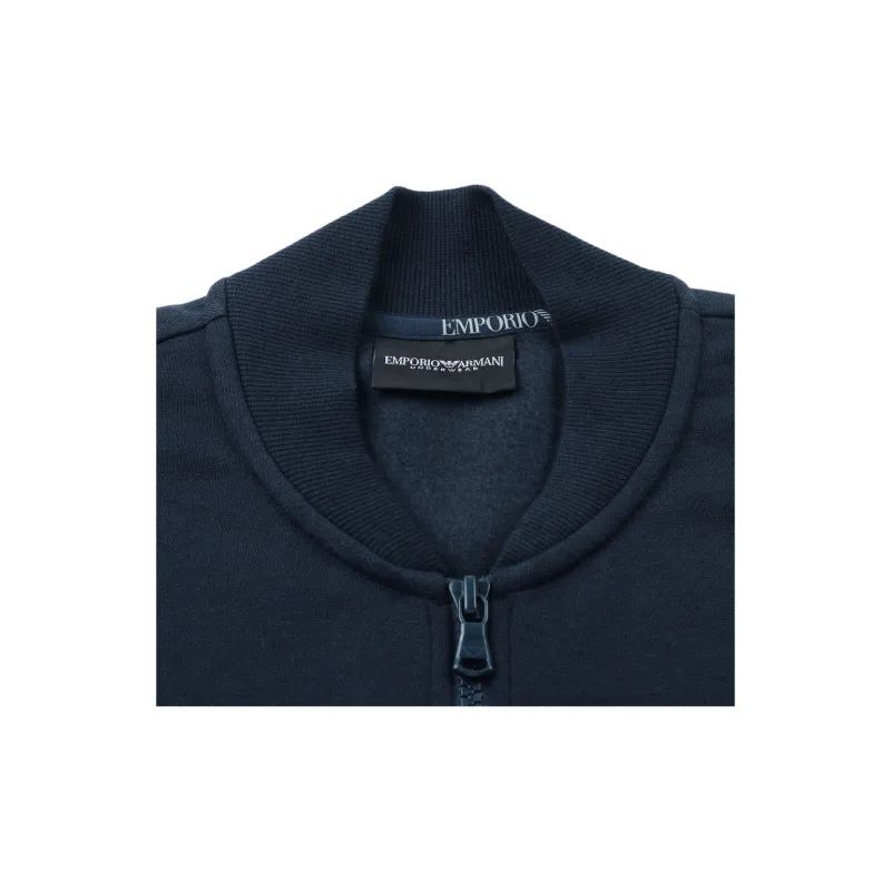 EMPORIO ARMANI Logo embroidered Track Jacket-3