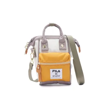 FILA Anello Collaboration Polyester Handbag Shoulder Bag Crossbody Bag Regular Unisex Yellow