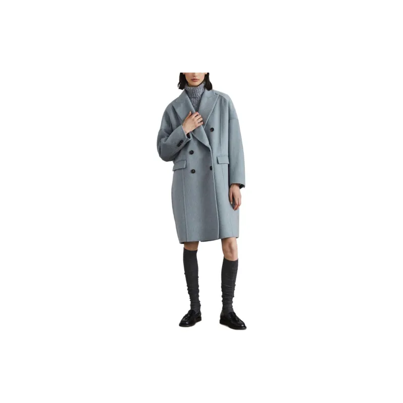 Brunello Cucinelli Monili Double Breasted Coat-1