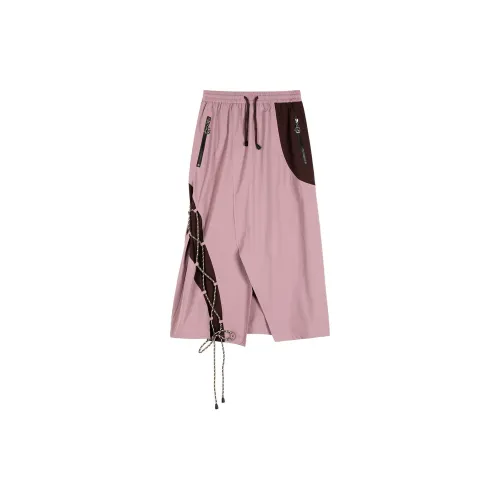 Coolhut Casual Long Skirts Women's Pink