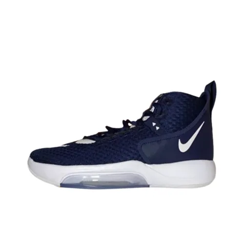 Nike Zoom Rize 1 Basketball Shoes Men High-Top Blue/White