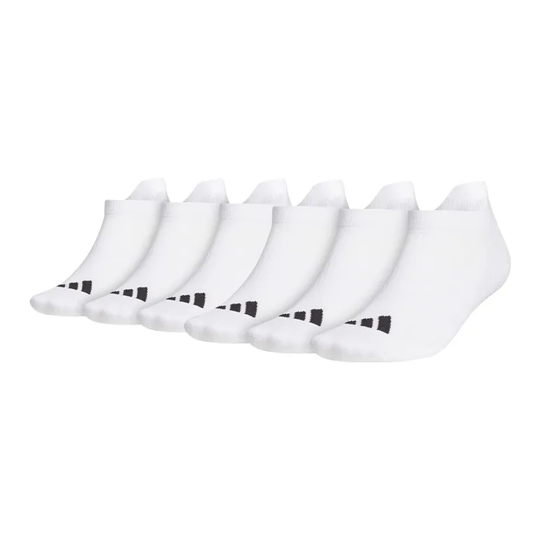 Adidas Ankle Socks Men's White 6 Pack-0