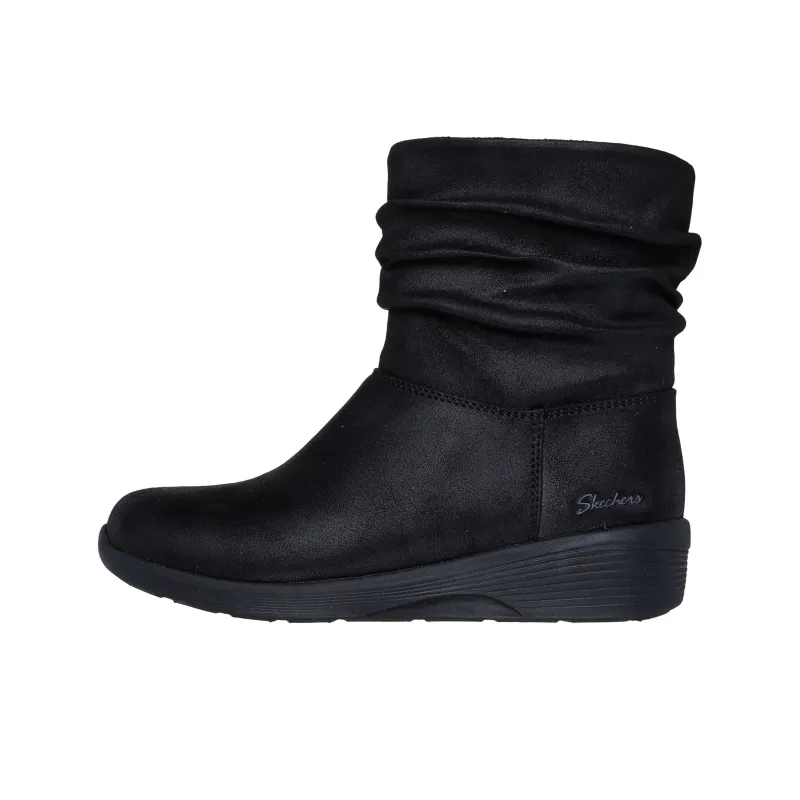 Skechers Arya Ankle Boots Women's Black-0