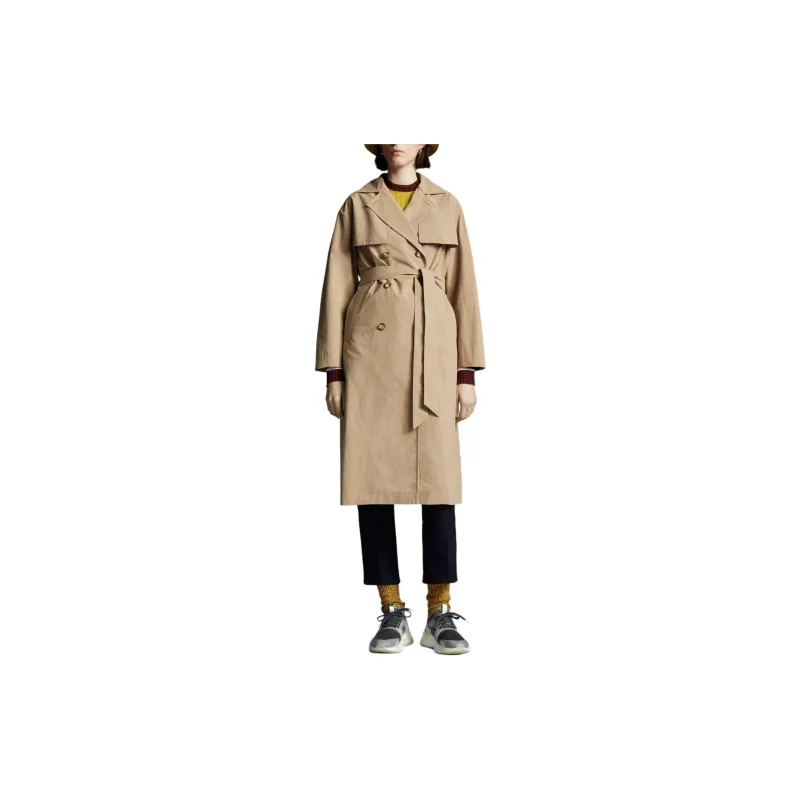 Moncler Coats Women's Khaki-1