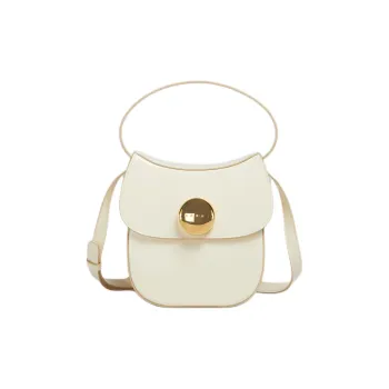 MARNI Sheepskin Shoulder Bag Crossbody Bag Handbag Small Size Women's Cream