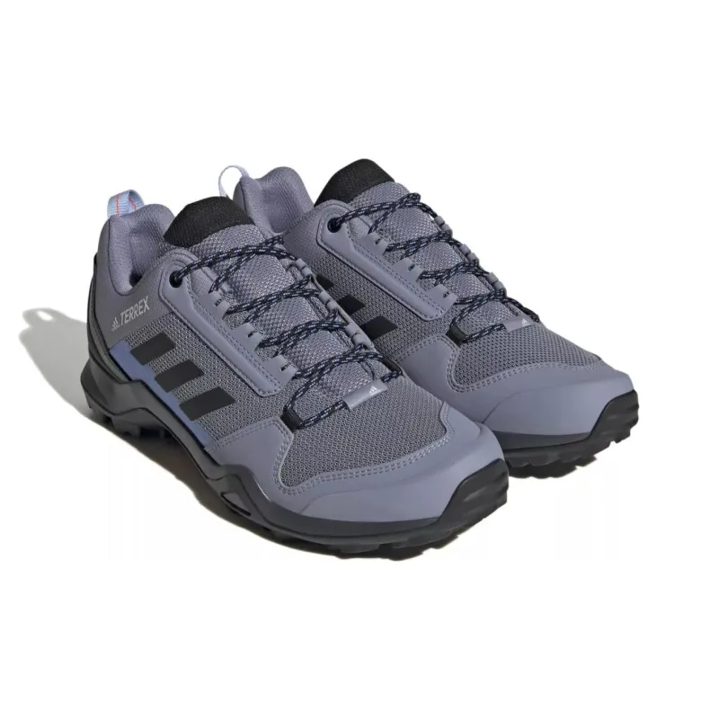 Adidas Terrex AX3 Anti Slip Wear Resistant Low Top Hiking Shoes Men's Purple-1