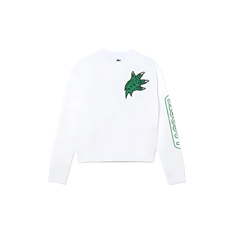 LACOSTE Sweatshirt Women's White-1