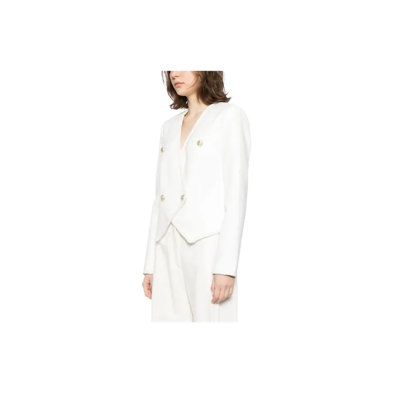 Rebecca Vallance Clarisse Double breasted Bouclé Jacket-3