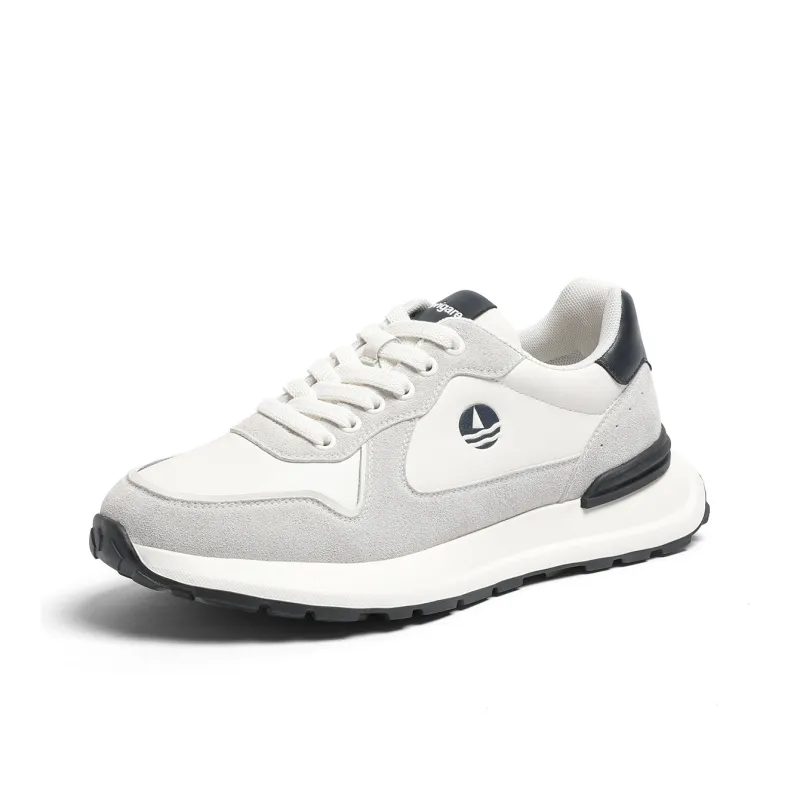 NAVIGARE Italy Version Small Sailboat Cushioned Anti-Slip And Wear-Resistant Lightweight Low-Top Casual Shoes Men's-1