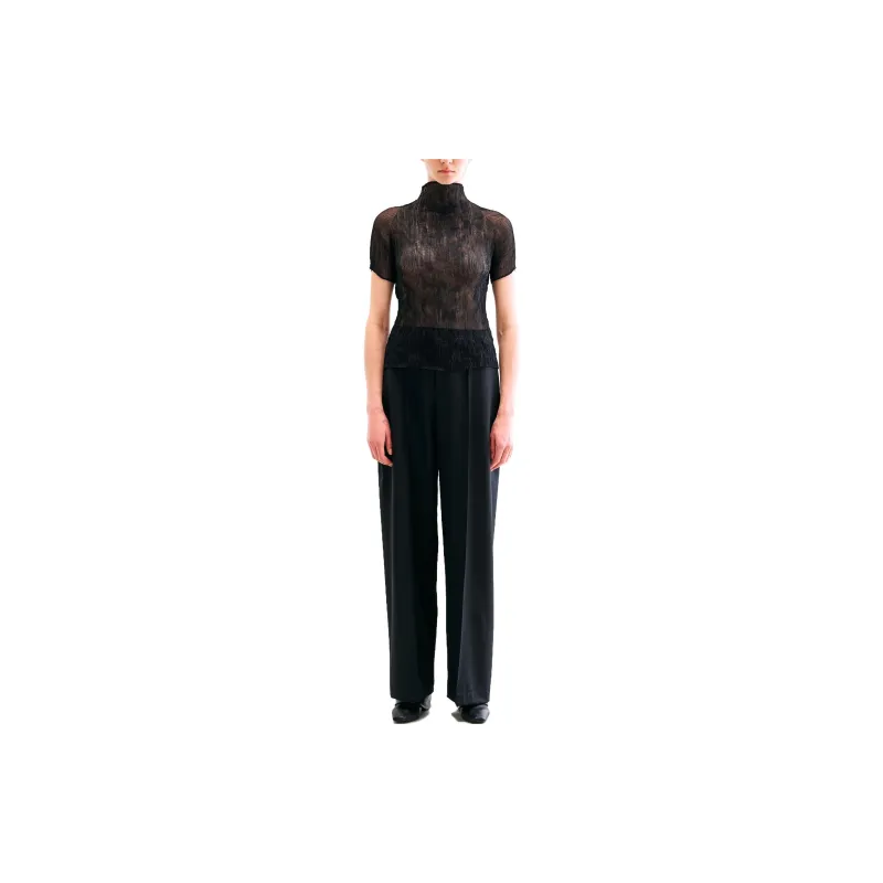 ISSEY MIYAKE T Shirts Women's Black-2