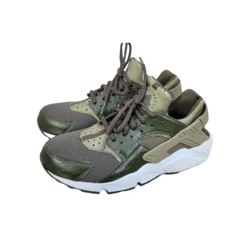 Nike Air Huarache Run Neutral Olive Cargo Khaki Women's-2