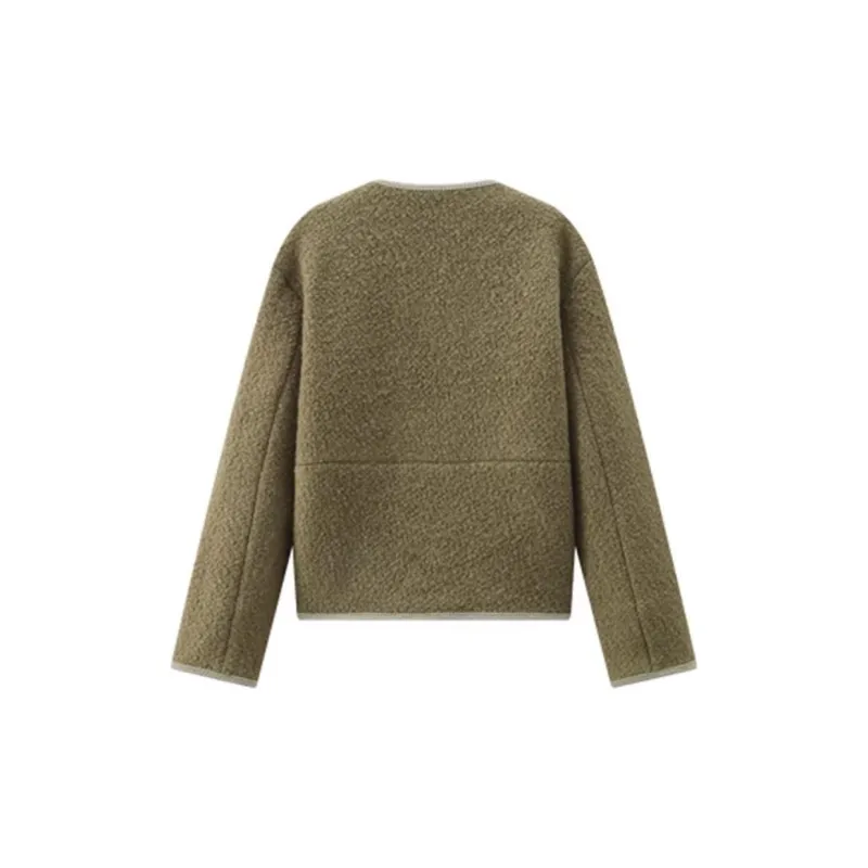 KUHNMARVIN Jackets Coats Women's Moss Green-1